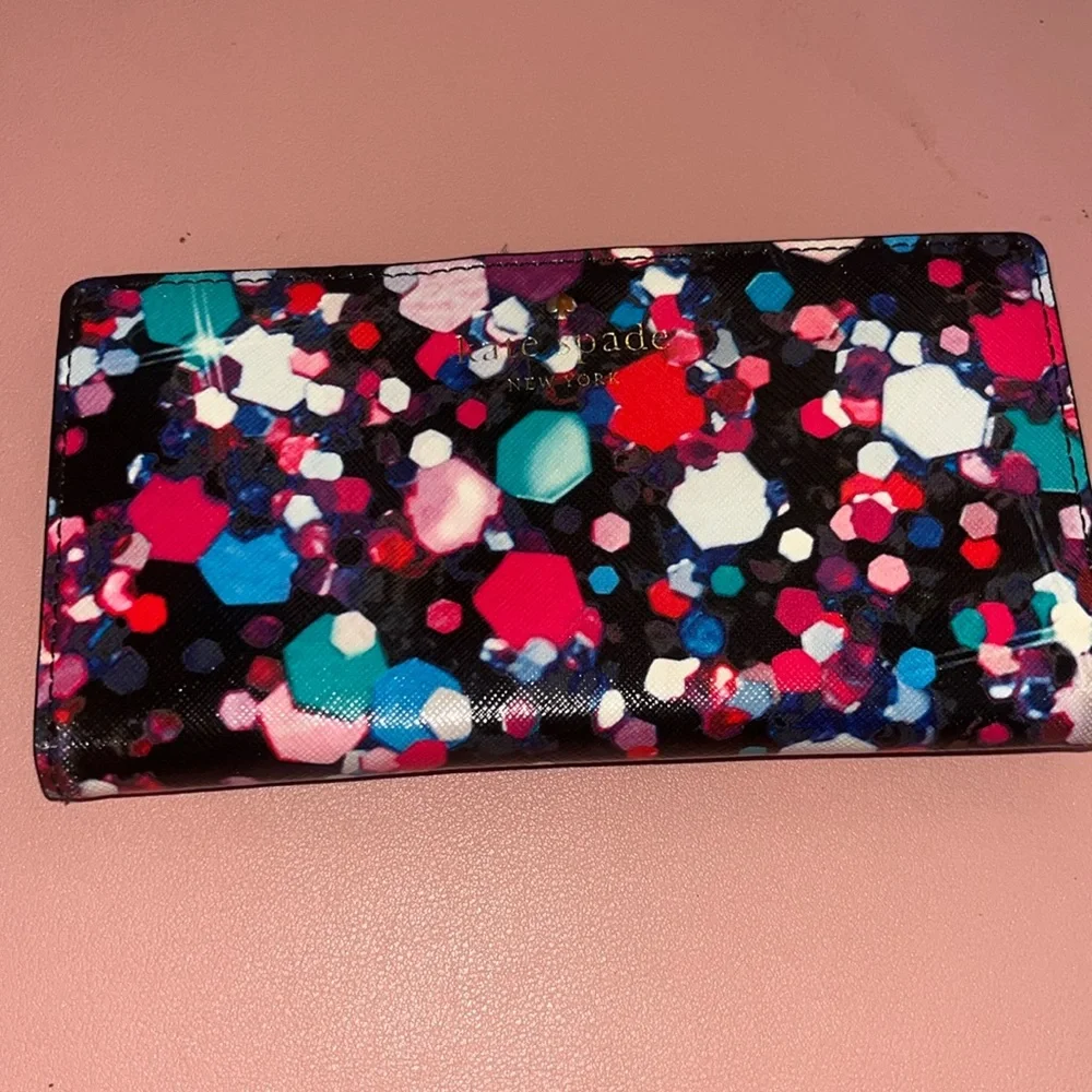 Kate Spade Splatter Paint Wallet